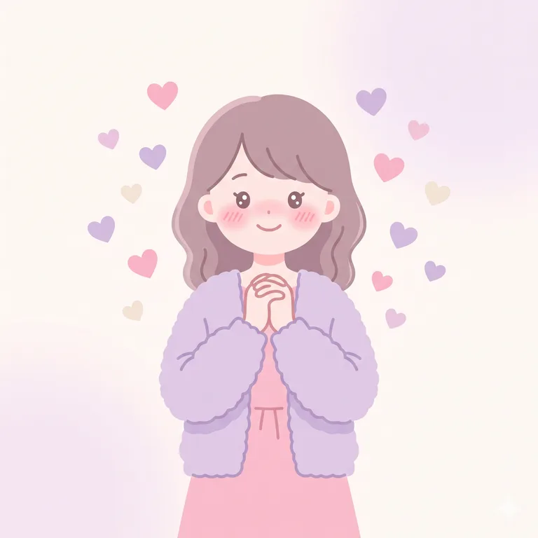 ガチ恋まっしぐらタイプのイメージイラスト