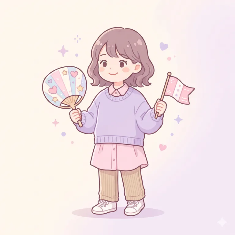 保護者・応援団長タイプのイメージイラスト